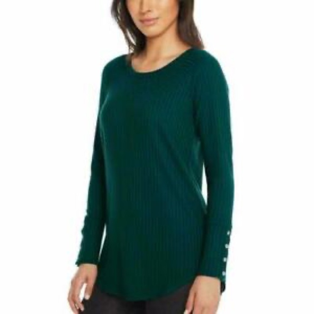 Chaser Emerald Green Waffle Thermal Long Sleeve